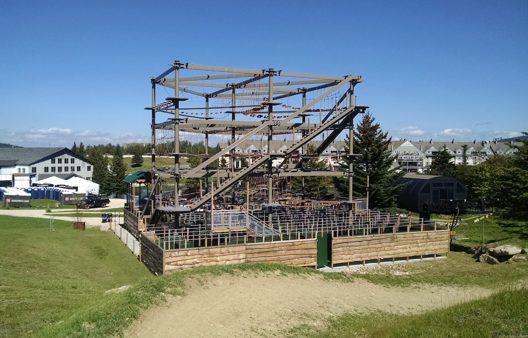 Killington Resort Opens Skye Ropes Course RCI Adventure Products