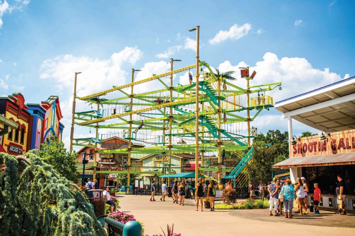 family adventure attraction Sky Trail