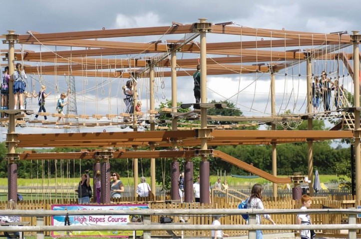Sky Trail Discovery Ropes Course Mead Farm United Kingdom Family Entertainment