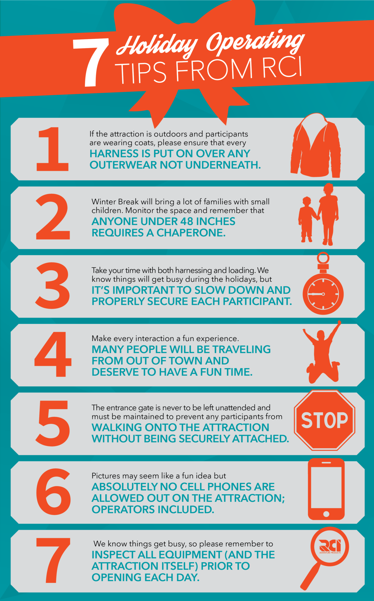 7 Operator Tips For the Holiday Season - RCI Adventure Products