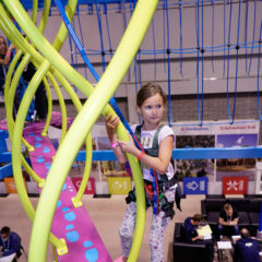 Sky-Trail-weave-walk-element-girl-participant-IAAPA-2019-1