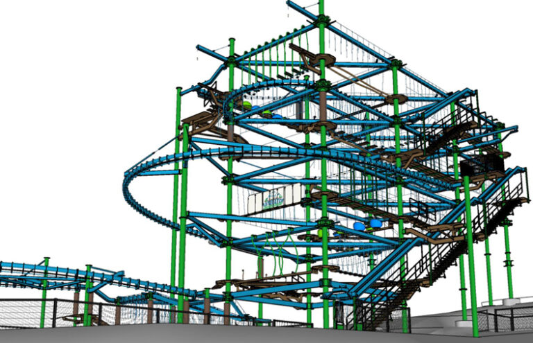 Rci Ropes Sasquatch Mountain Resort Sky Trail® Ropes Course - RCI Adventure Products